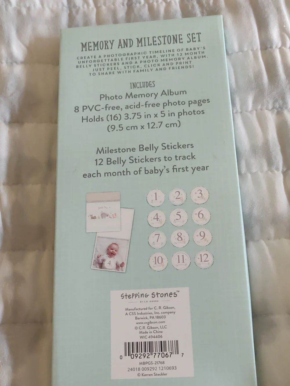 New!Maternity Milestone Blanket & Photo Props Staging Y2K Shabby Aesthetic Retro